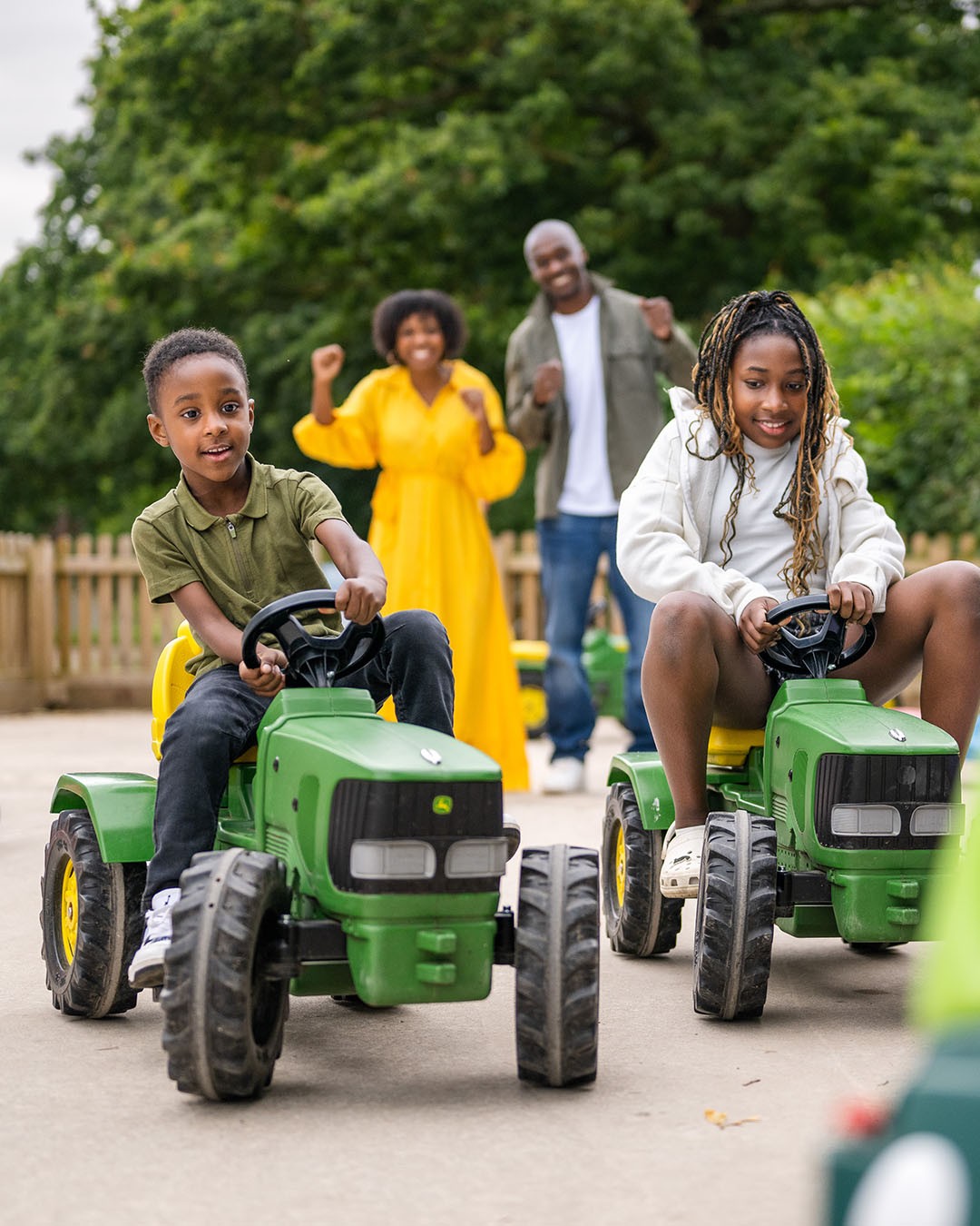 Pedal Tractors - Indoors & Outdoor Tracks